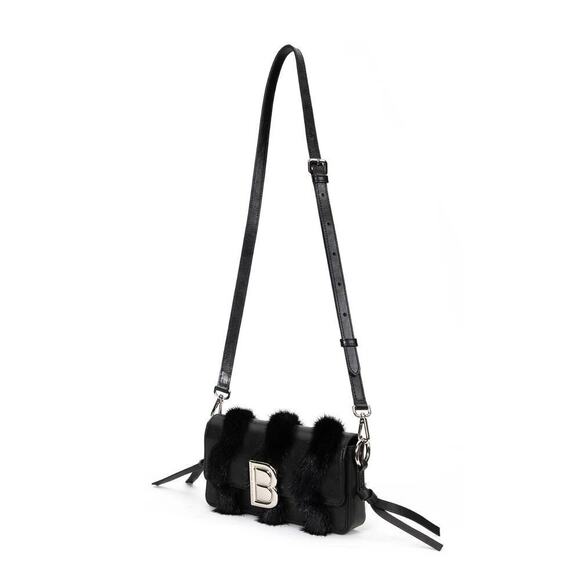 Brandon Blackwood medium Nia bag with mink fur - Picture 4 of 11